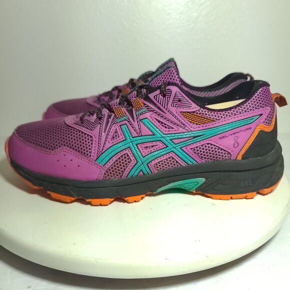 ASICS Gel-Venture 8 TRAIL RUNNING Shoes in GRAPE Women’s SZ 8.5 GREAT CONDITION - Picture 3 of 16